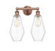 Innovations - 616-2W-AC-G652-7 - Two Light Bath Vanity - Downtown Urban - Antique Copper