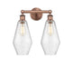 Innovations - 616-2W-AC-G654-7 - Two Light Bath Vanity - Downtown Urban - Antique Copper