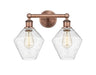 Innovations - 616-2W-AC-G654-8 - Two Light Bath Vanity - Downtown Urban - Antique Copper