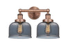 Innovations - 616-2W-AC-G73 - Two Light Bath Vanity - Edison - Antique Copper