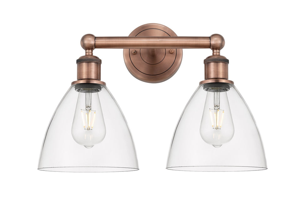 Innovations - 616-2W-AC-GBD-752 - Two Light Bath Vanity - Edison - Antique Copper