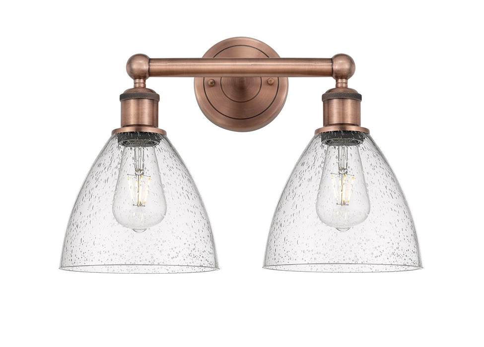 Innovations - 616-2W-AC-GBD-754 - Two Light Bath Vanity - Edison - Antique Copper