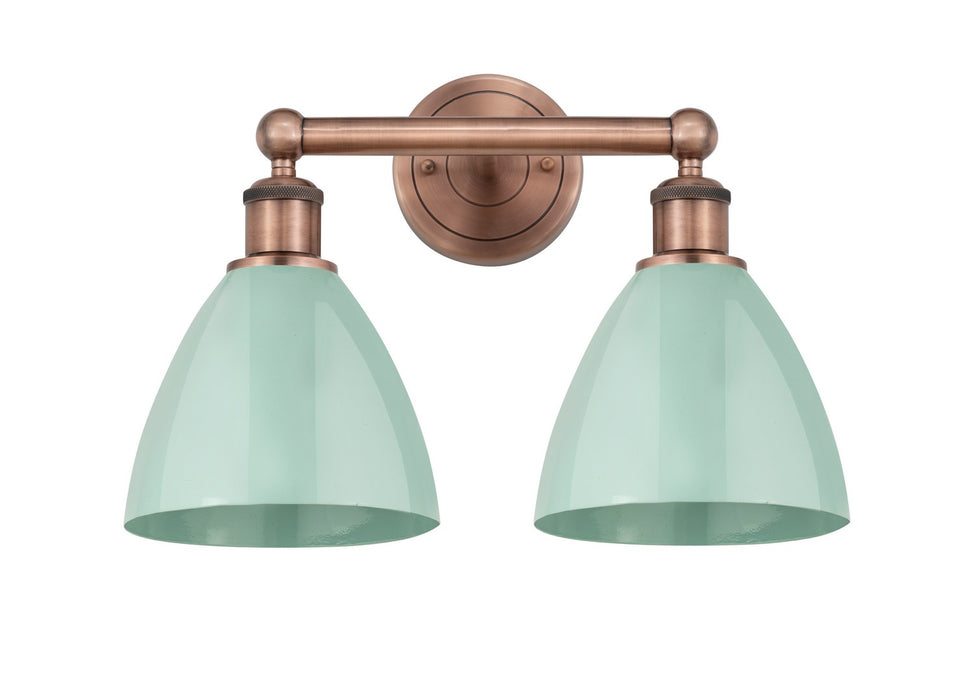 Innovations - 616-2W-AC-MBD-75-SF - Two Light Bath Vanity - Downtown Urban - Antique Copper