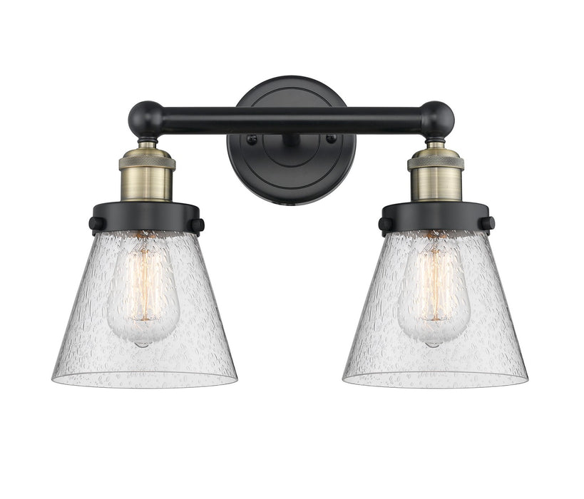 Innovations - 616-2W-BAB-G64 - Two Light Bath Vanity - Edison - Black Antique Brass