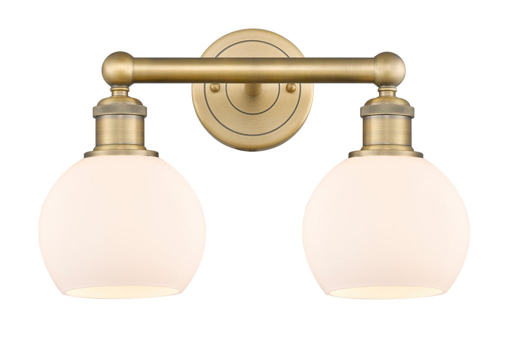 Innovations - 616-2W-BB-G121-6 - Two Light Bath Vanity - Edison - Brushed Brass