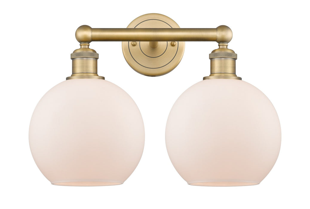 Innovations - 616-2W-BB-G121-8 - Two Light Bath Vanity - Downtown Urban - Brushed Brass