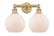 Innovations - 616-2W-BB-G121-8 - Two Light Bath Vanity - Downtown Urban - Brushed Brass