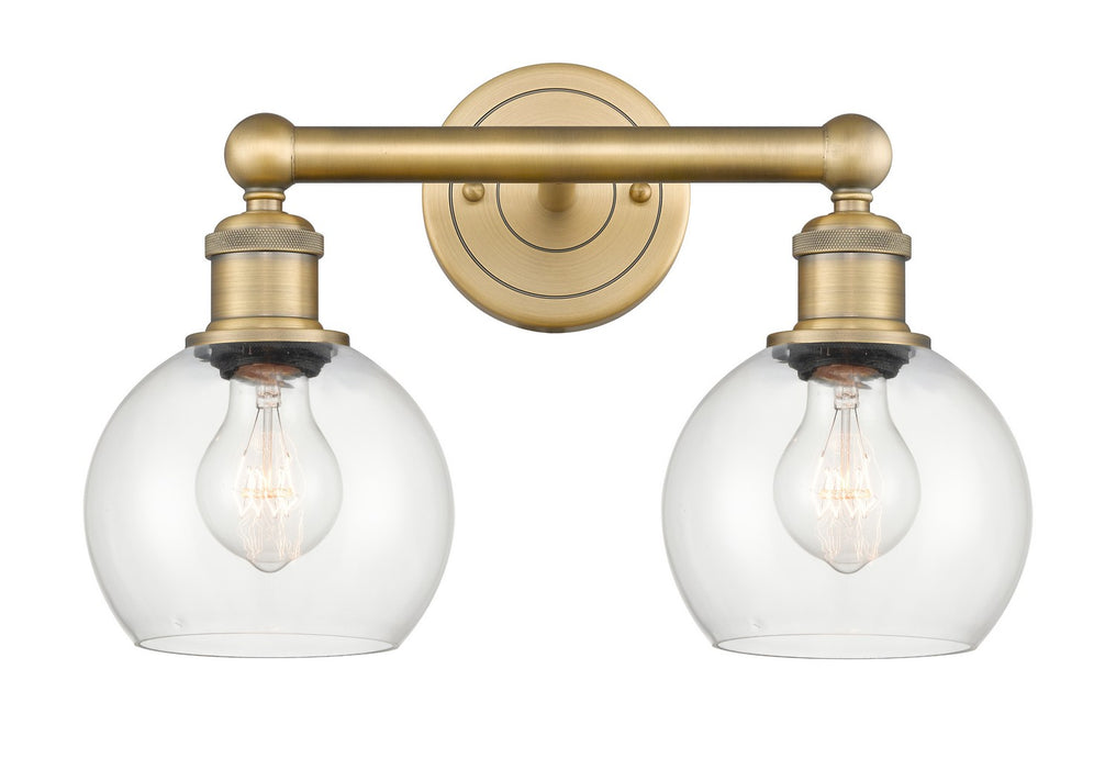 Innovations - 616-2W-BB-G122-6 - Two Light Bath Vanity - Edison - Brushed Brass