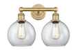 Innovations - 616-2W-BB-G122-8 - Two Light Bath Vanity - Downtown Urban - Brushed Brass