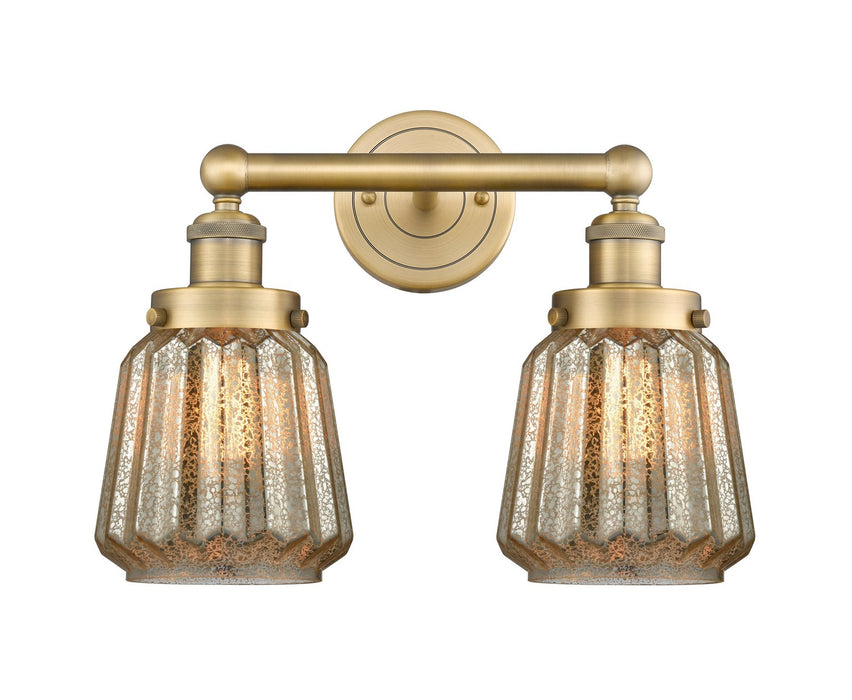 Innovations - 616-2W-BB-G146 - Two Light Bath Vanity - Edison - Brushed Brass