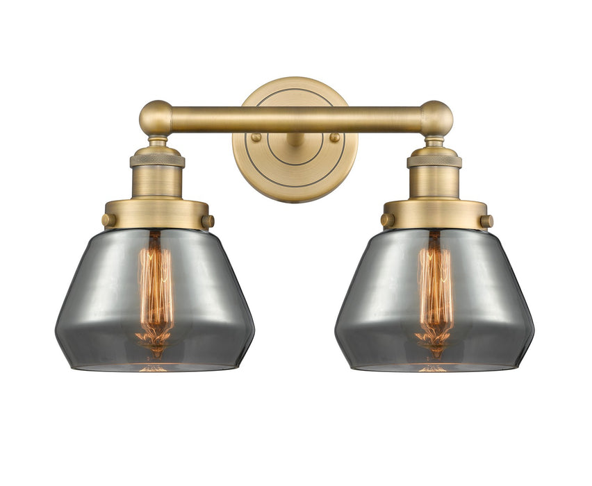 Innovations - 616-2W-BB-G173 - Two Light Bath Vanity - Edison - Brushed Brass