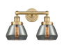 Innovations - 616-2W-BB-G173 - Two Light Bath Vanity - Edison - Brushed Brass