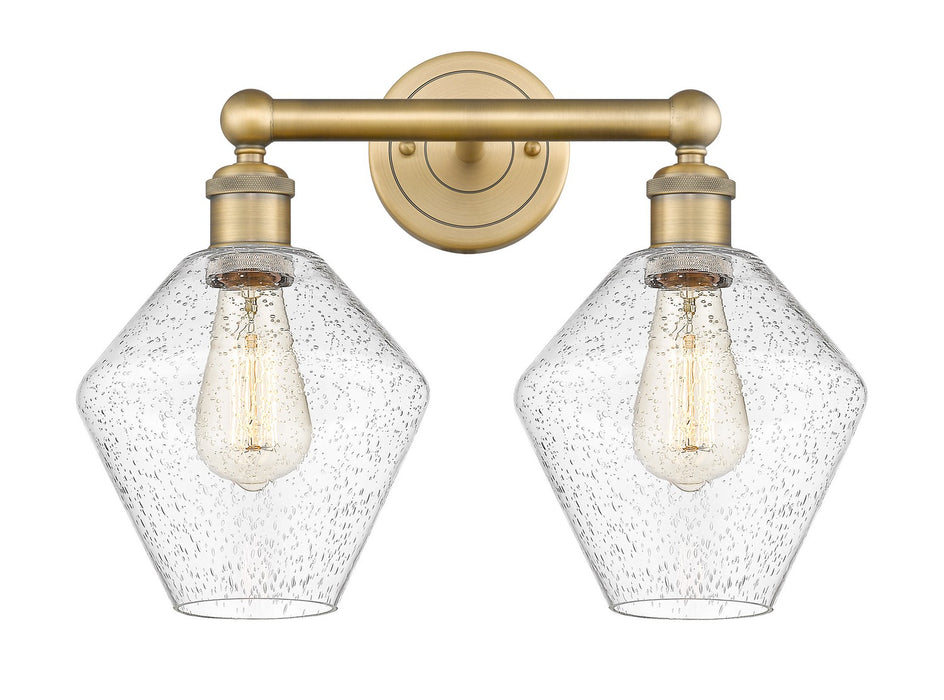 Innovations - 616-2W-BB-G654-8 - Two Light Bath Vanity - Downtown Urban - Brushed Brass