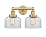 Innovations - 616-2W-BB-G72 - Two Light Bath Vanity - Edison - Brushed Brass