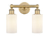 Innovations - 616-2W-BB-G801 - Two Light Bath Vanity - Edison - Brushed Brass