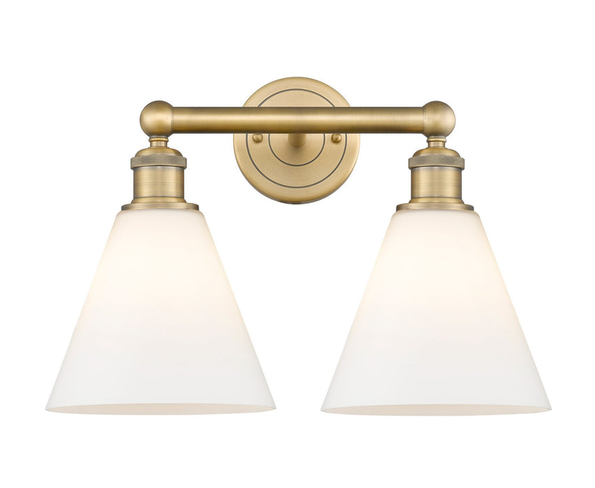 Innovations - 616-2W-BB-GBC-81 - Two Light Bath Vanity - Downtown Urban - Brushed Brass