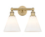 Innovations - 616-2W-BB-GBC-81 - Two Light Bath Vanity - Downtown Urban - Brushed Brass