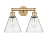 Innovations - 616-2W-BB-GBC-84 - Two Light Bath Vanity - Downtown Urban - Brushed Brass