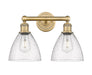 Innovations - 616-2W-BB-GBD-754 - Two Light Bath Vanity - Edison - Brushed Brass