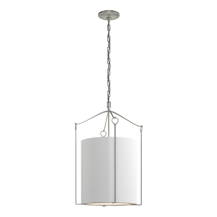 Hubbardton Forge - 104260-SKT-82-SF1509 - Three Light Pendant - Bow - Vintage Platinum