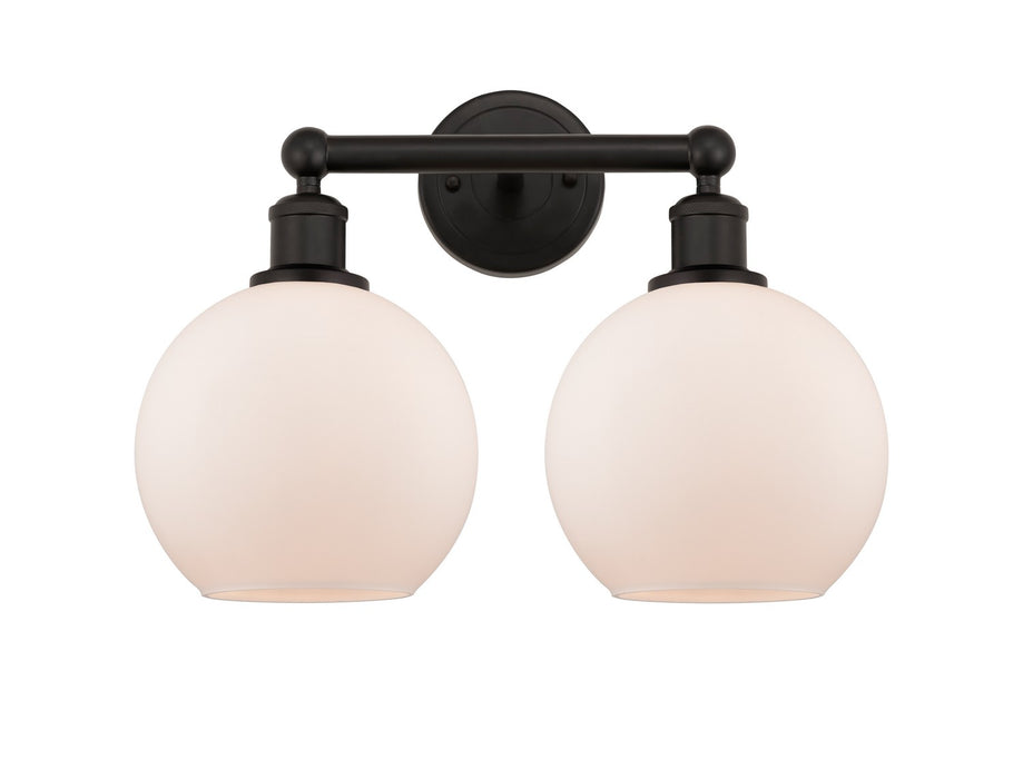 Innovations - 616-2W-OB-G121-8 - Two Light Bath Vanity - Downtown Urban - Oil Rubbed Bronze