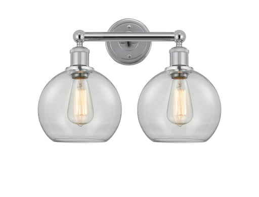 Edison Two Light Bath Vanity Polished Chrome