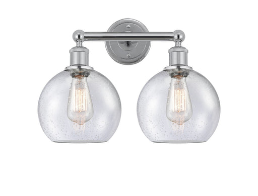 Edison Two Light Bath Vanity Polished Chrome