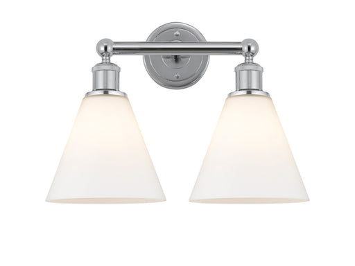 Edison Two Light Bath Vanity Polished Chrome