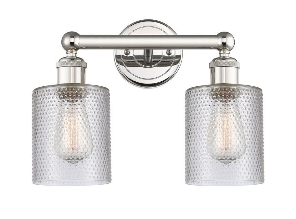 Innovations - 616-2W-PN-G112 - Two Light Bath Vanity - Edison - Polished Nickel
