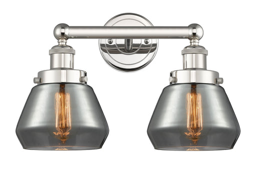 Edison Two Light Bath Vanity Polished Nickel