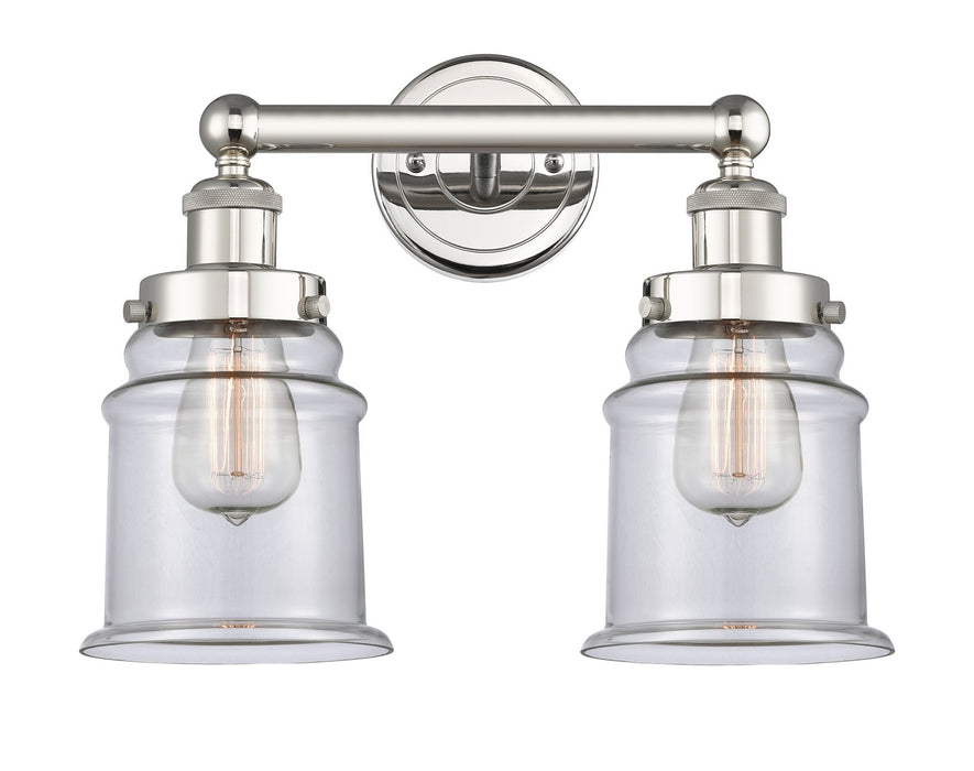 Innovations - 616-2W-PN-G182 - Two Light Bath Vanity - Edison - Polished Nickel
