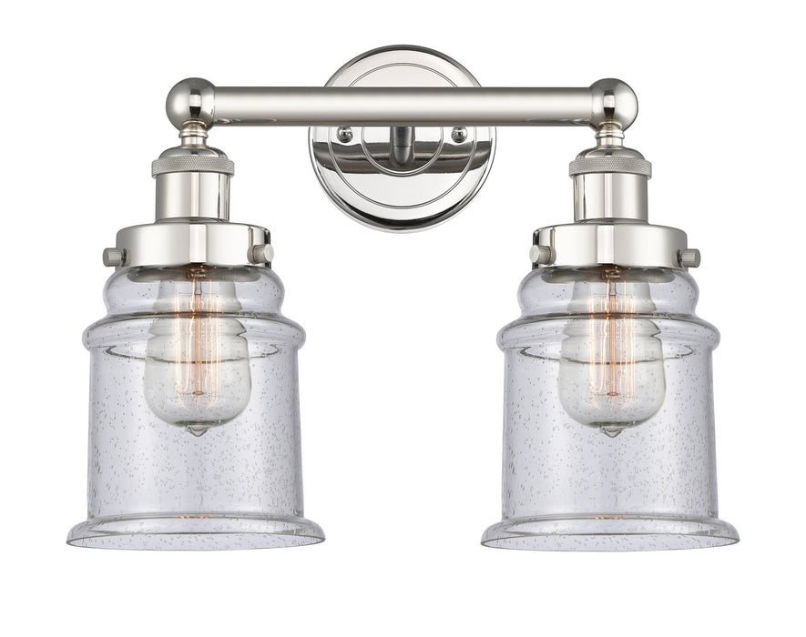Innovations - 616-2W-PN-G184 - Two Light Bath Vanity - Edison - Polished Nickel