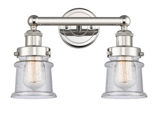 Edison Two Light Bath Vanity Polished Nickel