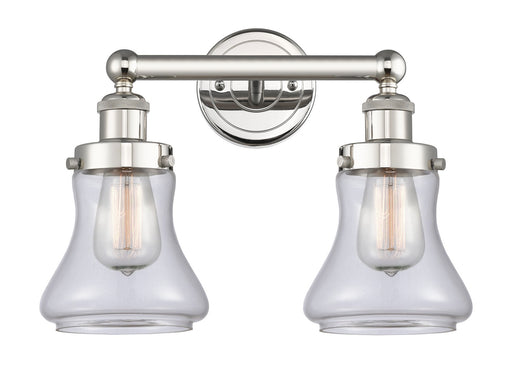 Edison Two Light Bath Vanity Polished Nickel