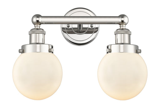 Edison Two Light Bath Vanity Polished Nickel