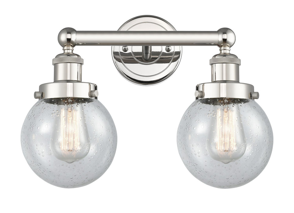 Innovations - 616-2W-PN-G204-6 - Two Light Bath Vanity - Edison - Polished Nickel