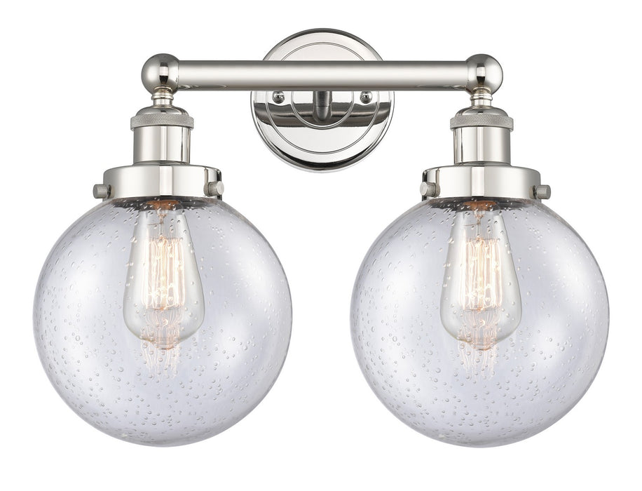 Innovations - 616-2W-PN-G204-8 - Two Light Bath Vanity - Edison - Polished Nickel