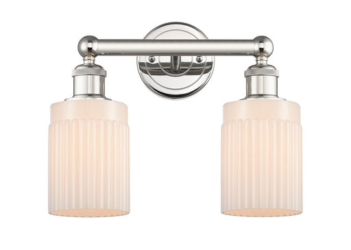 Edison Two Light Bath Vanity Polished Nickel