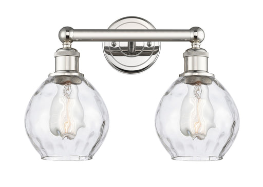 Edison Two Light Bath Vanity Polished Nickel