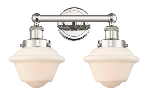 Edison Two Light Bath Vanity Polished Nickel