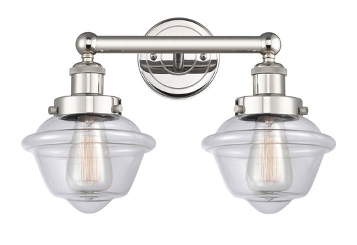 Edison Two Light Bath Vanity Polished Nickel