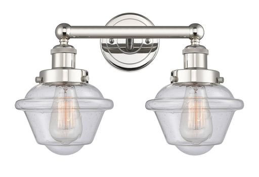 Edison Two Light Bath Vanity Polished Nickel
