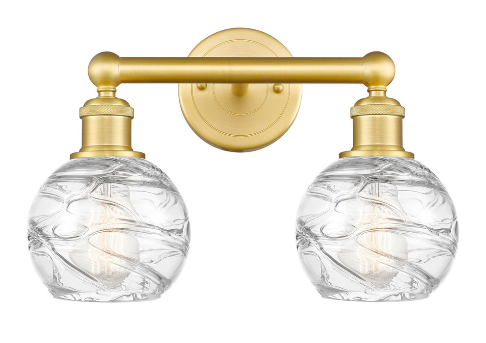 Innovations - 616-2W-SG-G1213-6 - Two Light Bath Vanity - Edison - Satin Gold