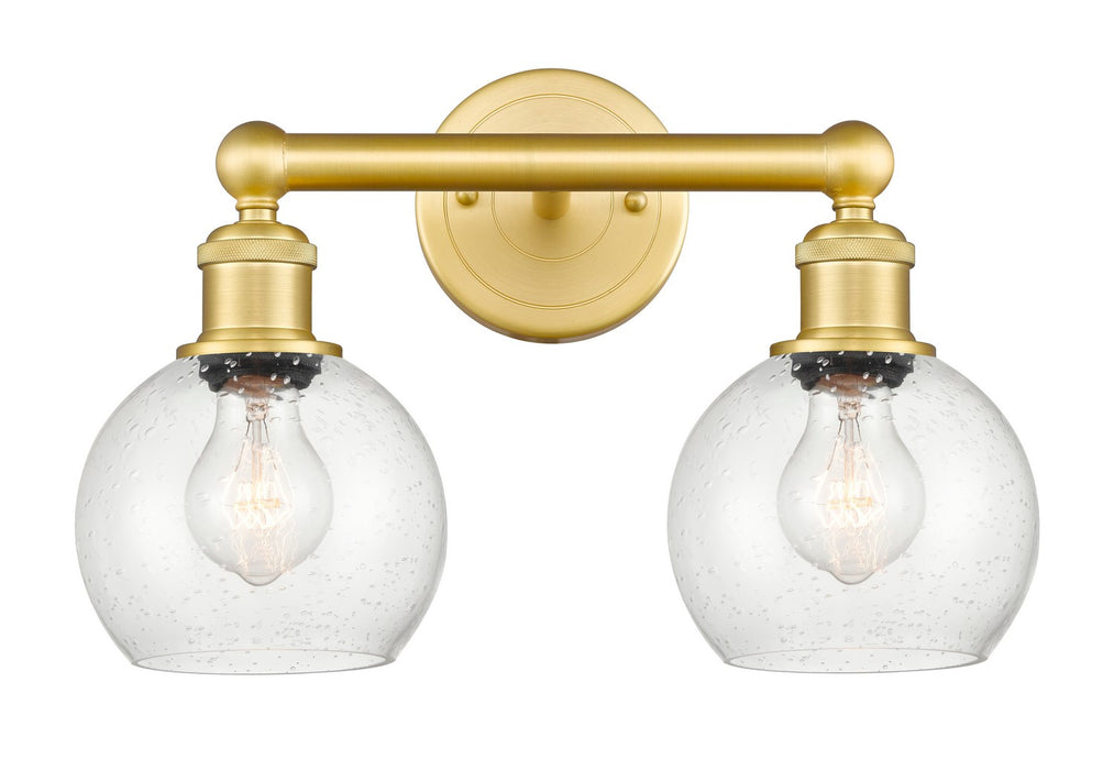 Innovations - 616-2W-SG-G124-6 - Two Light Bath Vanity - Edison - Satin Gold