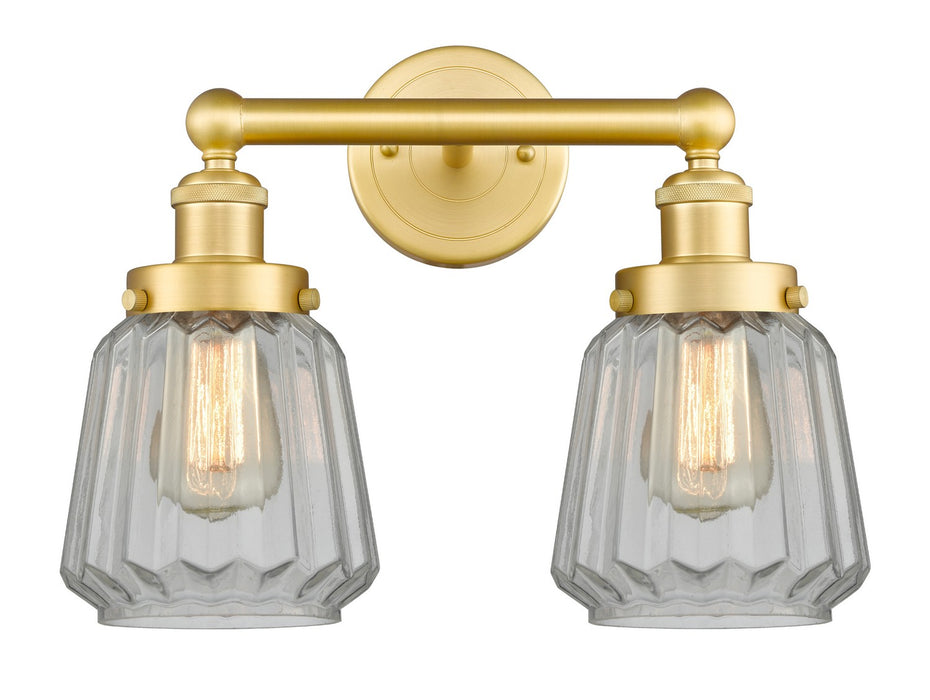 Innovations - 616-2W-SG-G142 - Two Light Bath Vanity - Edison - Satin Gold