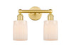 Innovations - 616-2W-SG-G341 - Two Light Bath Vanity - Edison - Satin Gold