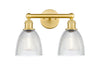 Innovations - 616-2W-SG-G382 - Two Light Bath Vanity - Edison - Satin Gold