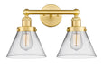 Innovations - 616-2W-SG-G42 - Two Light Bath Vanity - Edison - Satin Gold