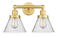 Innovations - 616-2W-SG-G44 - Two Light Bath Vanity - Edison - Satin Gold