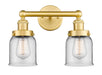 Innovations - 616-2W-SG-G52 - Two Light Bath Vanity - Edison - Satin Gold